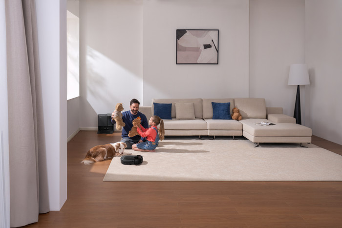 eufy Omni E25 product in gebruik