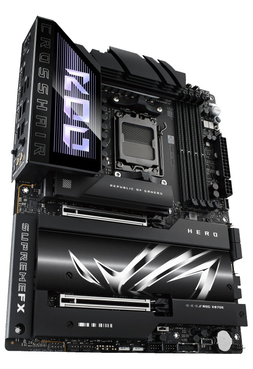 ASUS ROG CROSSHAIR X870E HERO front