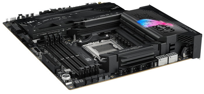 ASUS ROG STRIX X870E-E GAMING WiFi left side