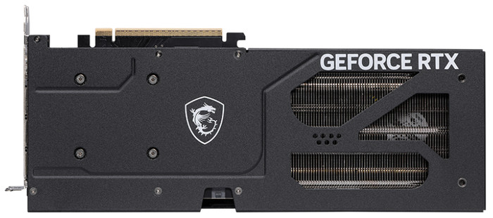 MSI GeForce RTX 5060 Ti VENTUS 3X OC 16GB achterkant