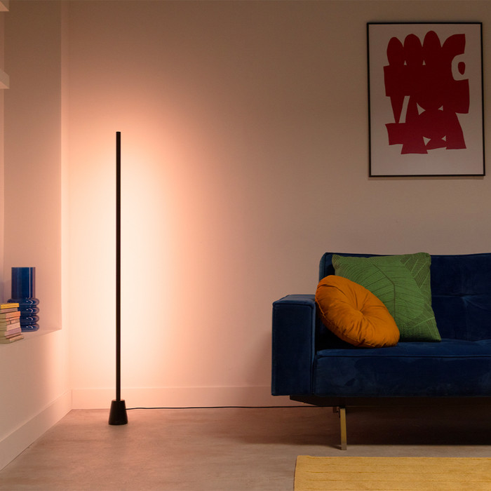 WiZ Gradient Floor Light product in use