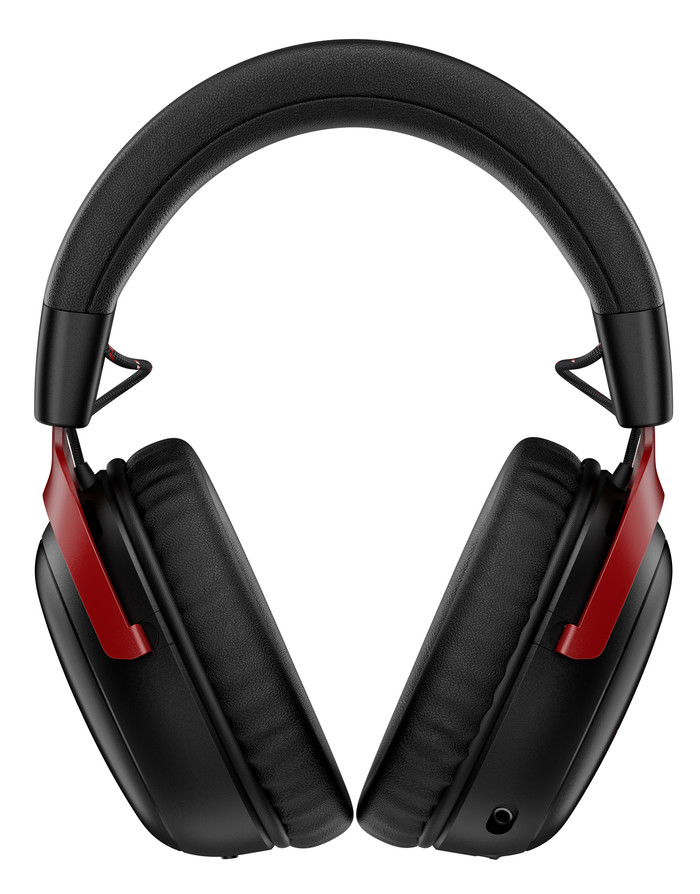 HyperX Cloud III S Wireless Rood/Zwart voorkant