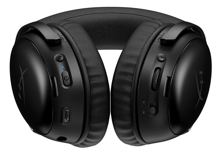 HyperX Cloud III S Wireless Schwarz unten
