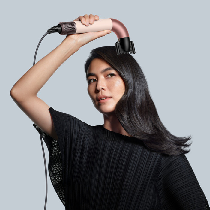 Dyson Supersonic r Straight+Wavy Ceramic Pink visual leverancier