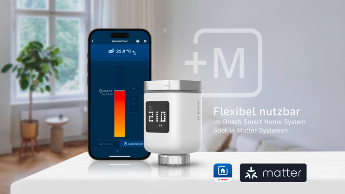Bosch Slimme Thermostaat 2 230 V product in gebruik