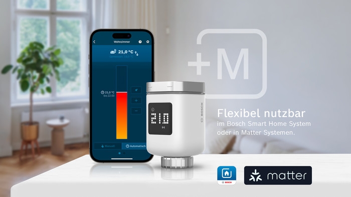 Bosch Slimme Thermostaat 2 230 V product in gebruik