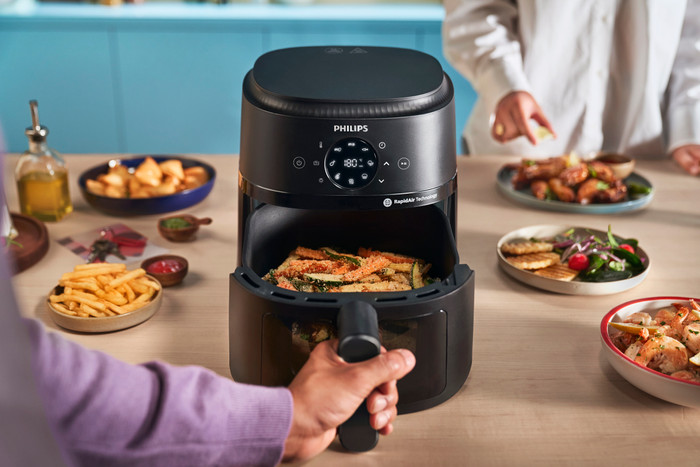 Philips Airfryer L NA221/00 product in gebruik