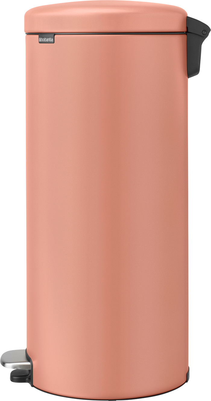 Brabantia NewIcon Pedal Trash Can 30L Warm Copper right side