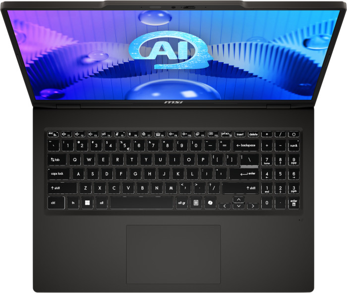 MSI VenturePro 16 AI A2HVEG-025NL QWERTY bovenkant