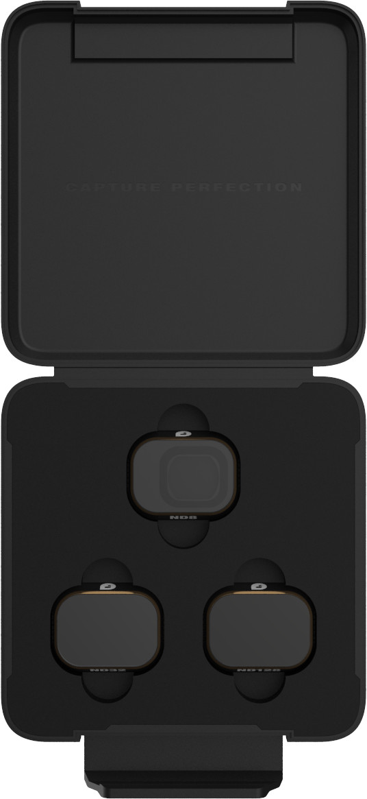 PolarPro DJI Mini 4 Pro Shutter (ND8/ND32/ND128) inside