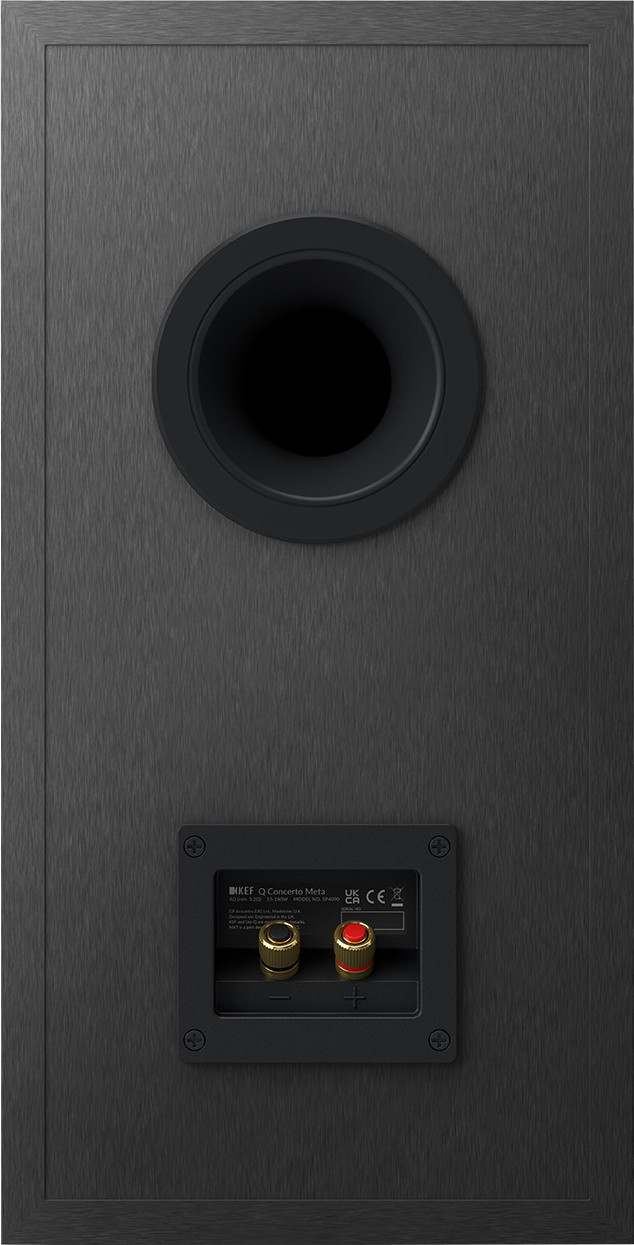 KEF Q Concerto Zwart (per paar) achterkant
