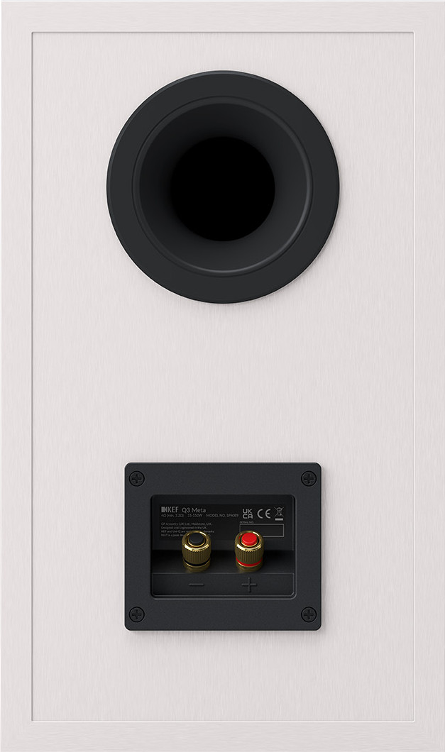 KEF Q3 Meta Wit (per paar) achterkant
