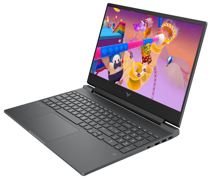 HP VICTUS 15-fa2975nd + HyperX Cloud III Wired Gaming Headset rechterkant