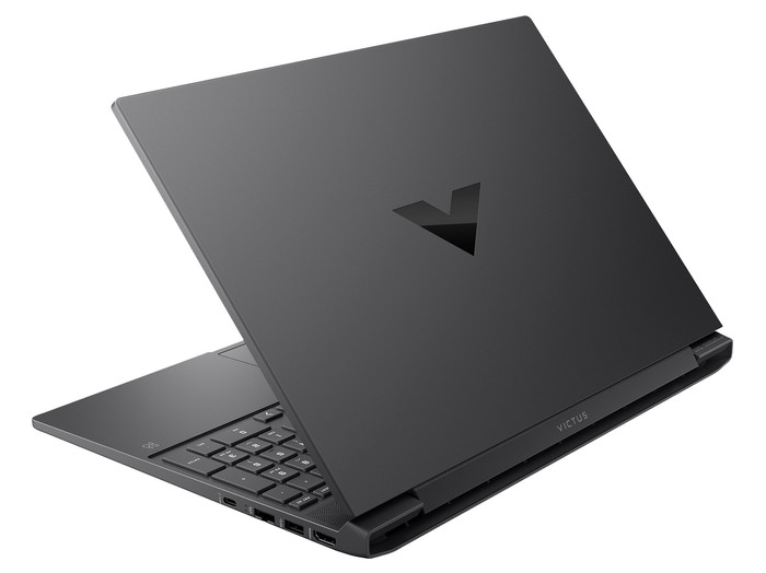 HP VICTUS 15-fa2975nd + HyperX Cloud III Wired Gaming Headset achterkant