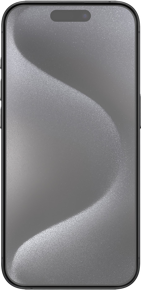 Just in Case Tempered Glass iPhone 15 Pro Screen Protector front