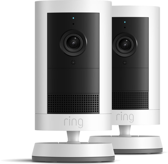 Ring Outdoor Cam Plus Battery White Duo Pack Main Image