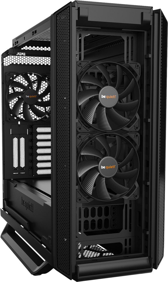 be quiet! Silent Base 802 Zwart voorkant