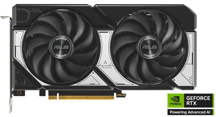 ASUS DUAL GeForce RTX 5060 OC 8GB voorkant