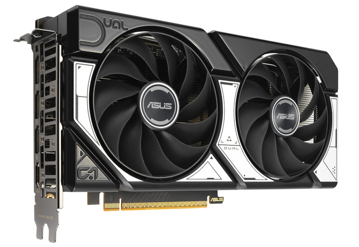ASUS DUAL GeForce RTX 5060 OC 8GB rechterkant
