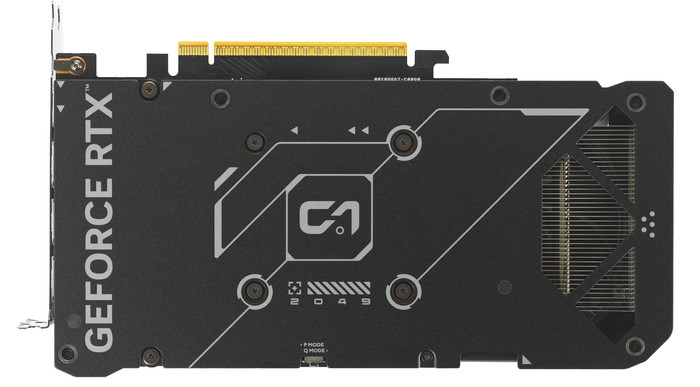 ASUS DUAL GeForce RTX 5060 OC 8GB achterkant