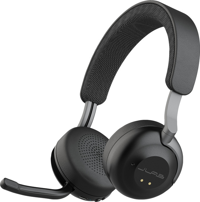JLab Epic Work ANC Wireless Office Headset Graphite right side