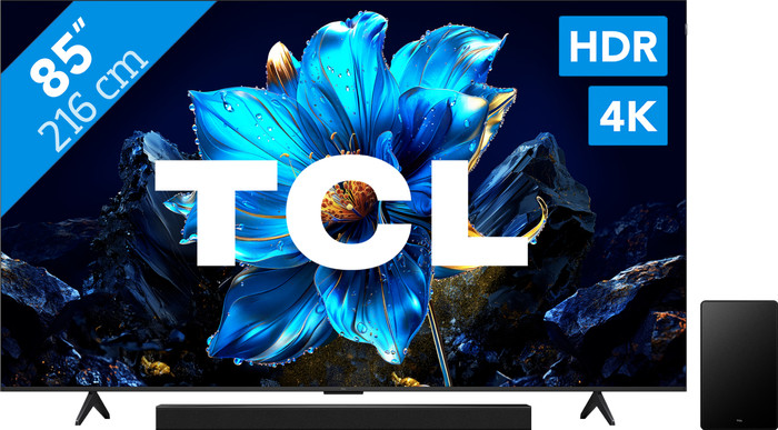 TCL 85 inches QLED P71K 4K (2025) + TCL Q65H Main Image