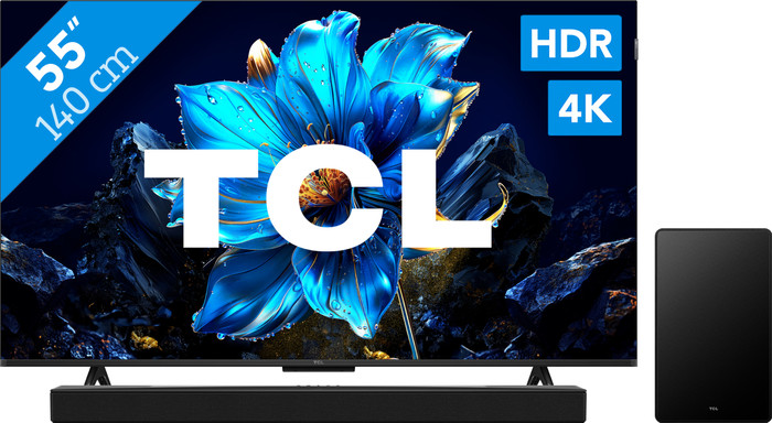 TCL 55 inches QLED P71K 4K (2025) + TCL Q65H Main Image