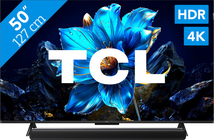 TCL 50 inches QLED P71K 4K (2025) + TCL S45H 2.0 Soundbar Main Image