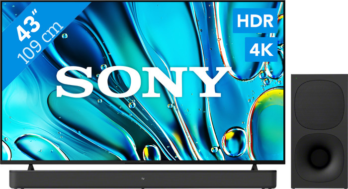 Sony Bravia 3 43" 4K Led (2025) + Sony HT-S400 Main Image
