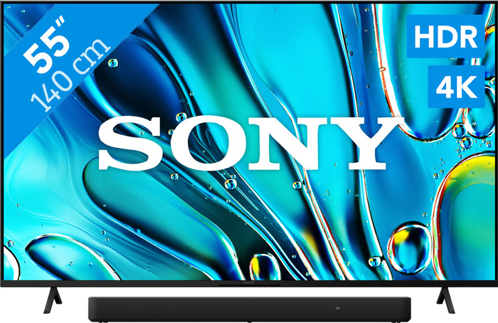 Sony BRAVIA 3 55 inches 4K LED (2025) + Sony HT-S2000 Black Main Image
