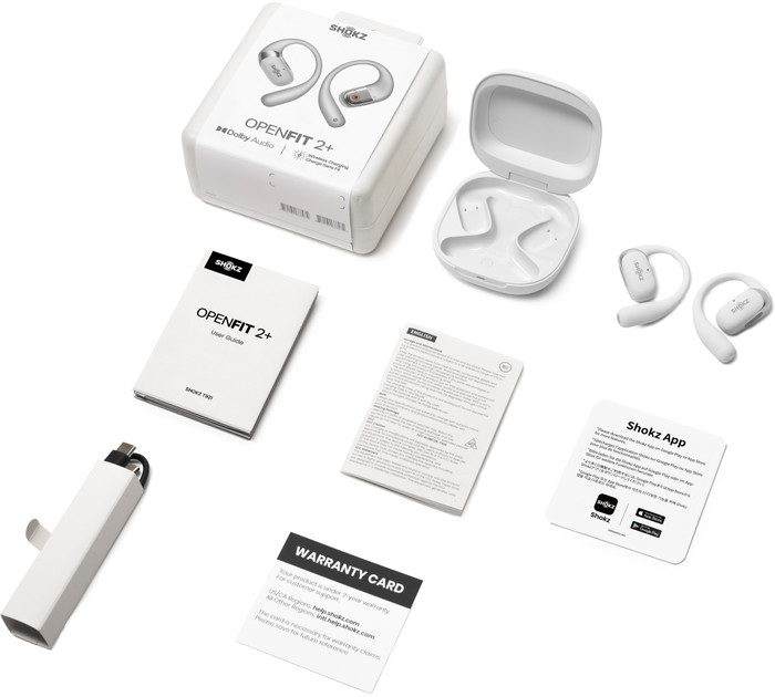 Shokz OpenFit 2+ Grijs accessoire