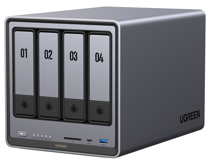 UGREEN NASync DXP4800 rechterkant