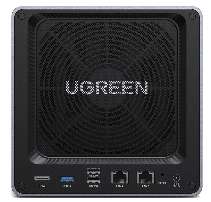 UGREEN NASync DXP4800 achterkant