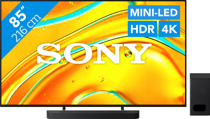 Sony BRAVIA 5 85 inches XR Mini-LED (2025) + Sony BRAVIA Theatre Bar 6 Black Main Image