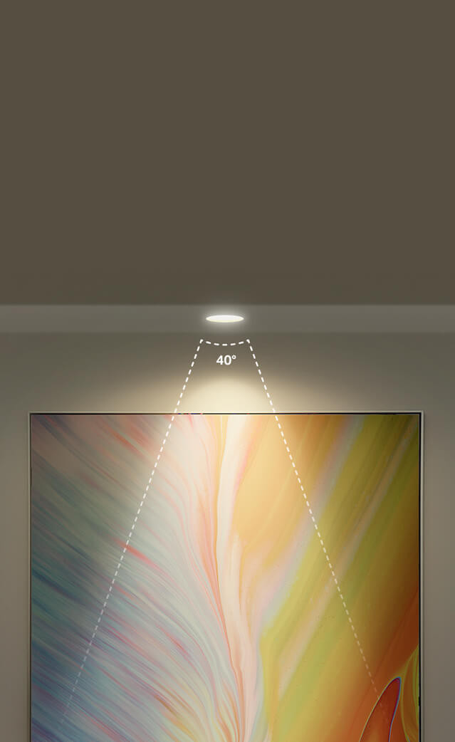 TP-Link Tapo L630 - Wit en Gekleurd Licht - GU10 - 4-pack product in gebruik