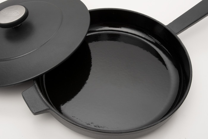 Boretti Solido Skillet 26 cm with Lid detail