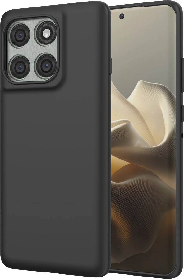 Just in Case Soft Design Motorola Edge 60 Pro Back Cover Black combined product