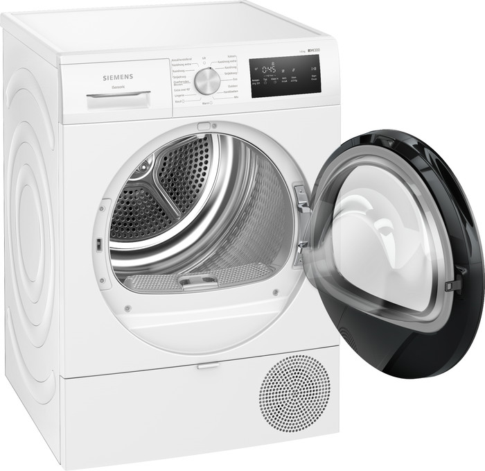 Siemens WM14N208NL + Siemens WT45H20ONL binnenkant