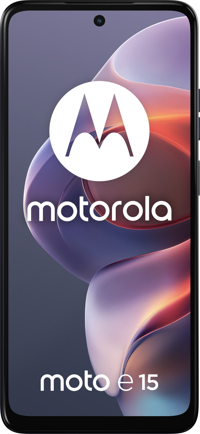 Motorola Moto E15 64GB Donkerblauw 4G voorkant