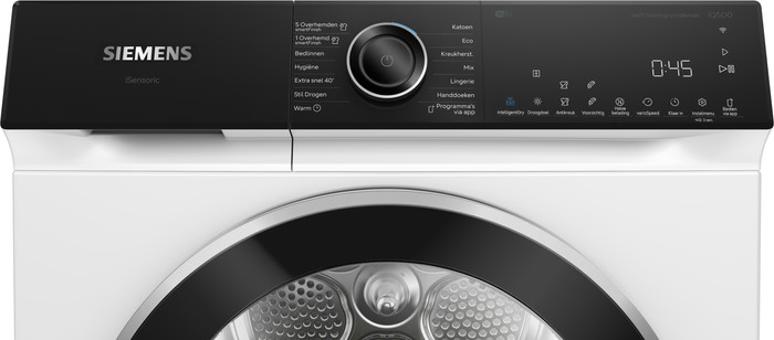 Siemens WG56H205NL + Siemens WQ46H2CLNL detail