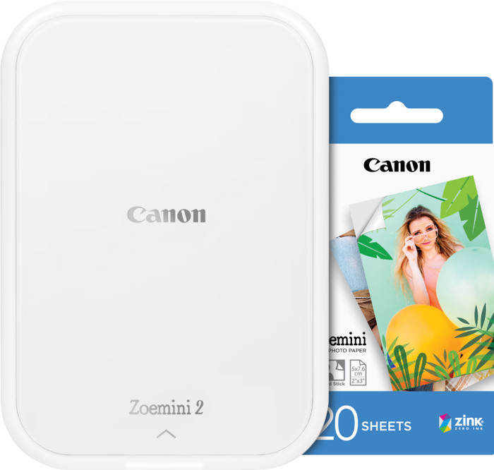 Canon Zoemini 2 Wit + 20 vellen fotopapier Main Image