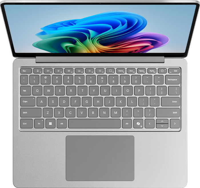 Microsoft Surface Laptop 13" Copilot+ PC X Plus/16GB/512GB QWERTY bovenkant