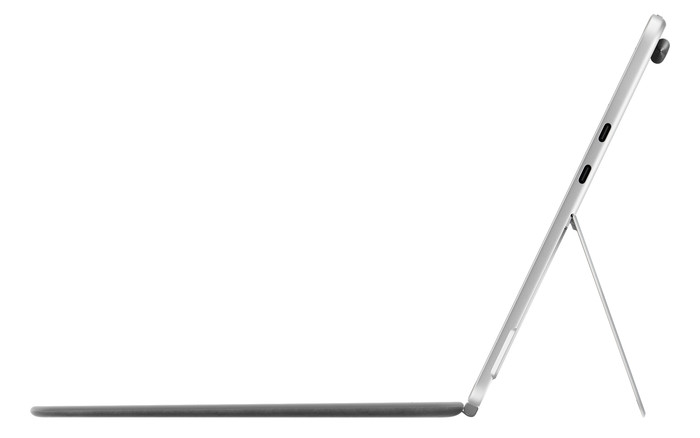 Microsoft Surface Pro Type Cover 12 Inch met Slim Pen Lei QWERTY rechterkant