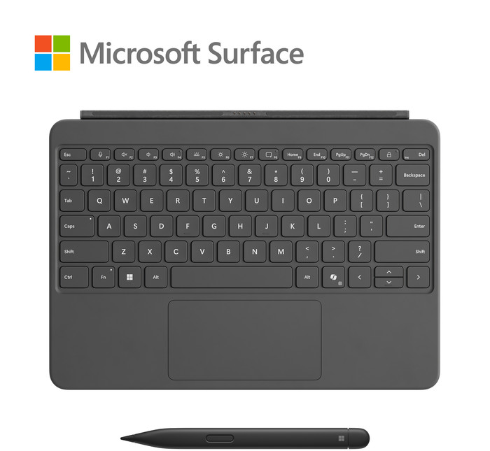 Microsoft Surface Pro Type Cover 12 Inch met Slim Pen Lei QWERTY visual leverancier