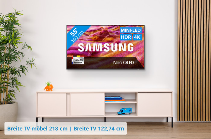 Samsung 55" Neo QLED QN90F 4K (2025) visuelles Coolblue 2
