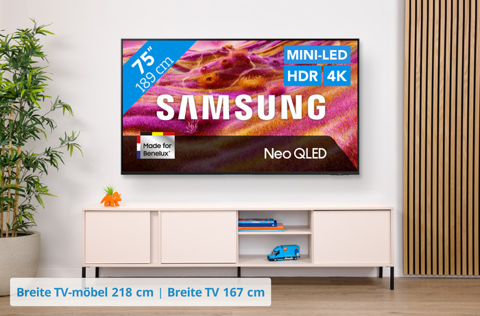 Samsung 75" Neo QLED QN90F 4K (2025) visuelles Coolblue 2