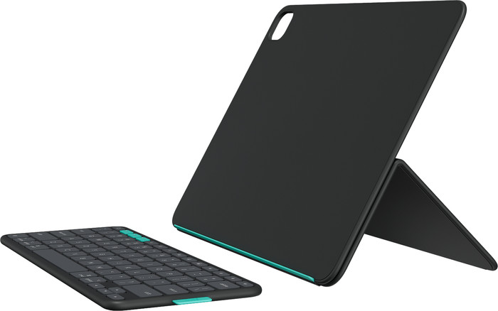 Logitech Flip Folio iPad Pro (2024)/iPad Air (2025) 13 inches Keyboard Cover QWERTY right side