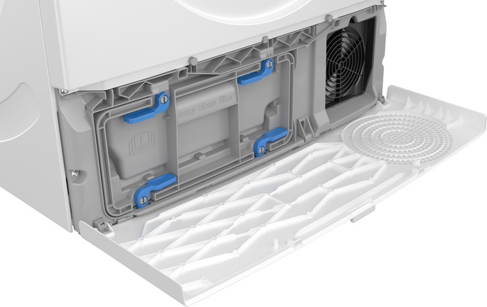 Siemens WM14N208NL + Siemens WT45H20ONL detail