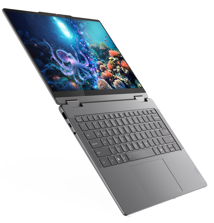 Lenovo Yoga 7 2-in-1 OLED Copilot+ PC 14ILL10 83JQ007TMH linkerkant