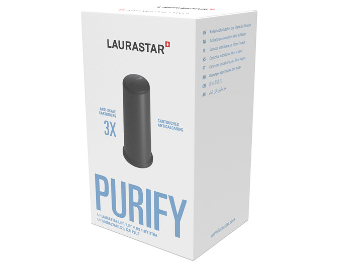 Laurastar Lift Waterfilterpatronen (3 stuks) verpakking